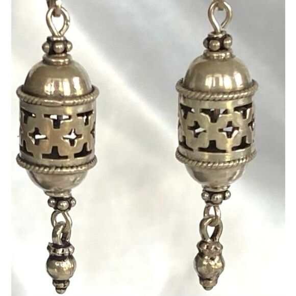 Sterling Silver Dangle Earrings-SOLD!! - Picture 1 of 7